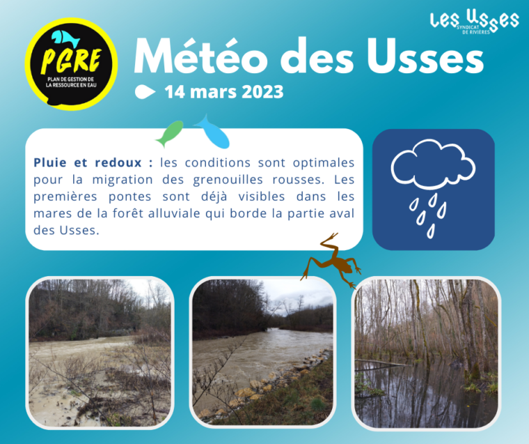 Météo des Usses 14 mars