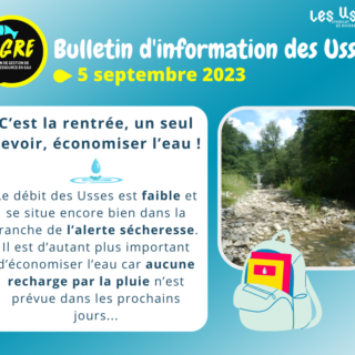 23-09-05 Bulletin d’information des Usses