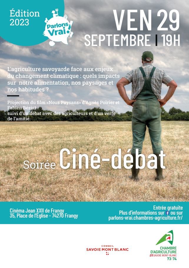Affiche ciné-débat Frangy 29 septembre