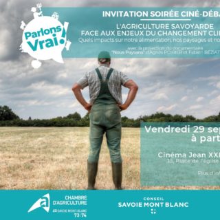 Soirée ciné-débat Frangy 29 septembre