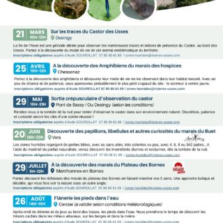 Programme animations nature Syr&rsquo;Usses-2026